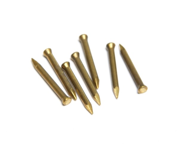 Stiftnieten Messing 2,5 mm x 15 mm