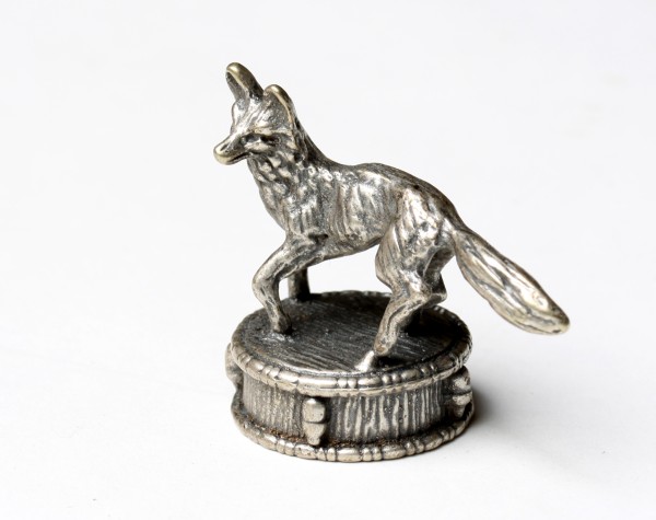 Silverplated mounting FOX