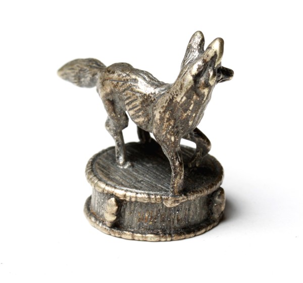 Silverplated mounting FOX